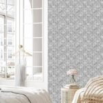 3D Self Adhesive PVC Wall Panel - USA Certified SGS Approved White Marble Color TP 109 Design Pack of 40 Covers 107.80 Sq. Ft.