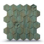 3D Self Adhesive PVC Panels for Wall - USA Certified SGS Approved Rustic Wood Color TP 2001 Design Pack of 40 Covers 107.80 Sq. Ft.