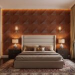 3D PVC Wall Panels for Bedroom & Living Room | Fluted Design | Blackwood Color | 19.7 x 19.7 Inch | Pack of 40 | 107.60 Sq Ft