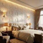 3D PVC Wall Panels for Bedroom & Living Room | Archi Design | White Color | 19.7 x 19.7 Inch | Pack of 40 | 107.60 Sq Ft