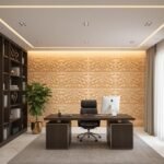 3D PVC Wall Panels – Pabble Design,Mustard Yellow Color, 19.7" x 19.7" (Pack of 40) | Covers 107.60 Sq. Ft. |