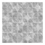 3D Self Adhesive PVC Wall Panel - USA Certified SGS Approved White Marble Color TP 109 Design Pack of 40 Covers 107.80 Sq. Ft.