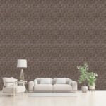 3D Self Adhesive Panels for Wall Decor - USA Certified SGS Approved Magnum Brown Color TP 109 Design Pack of 40 Covers 107.80 Sq. Ft.